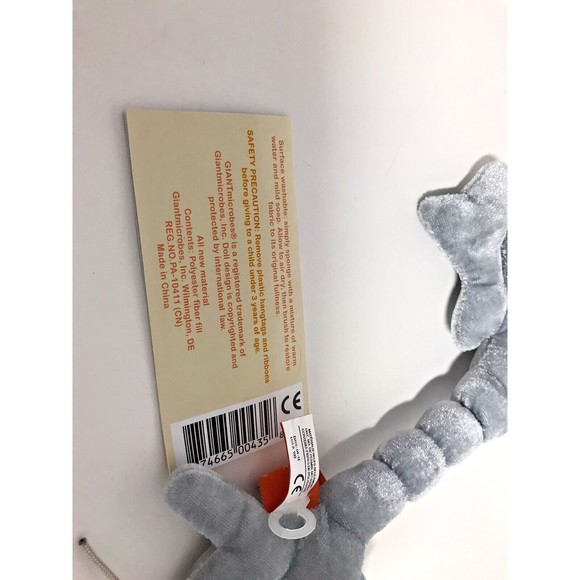 Giant Microbes Brain Cell Neuron Grey Plush Educational Science Stuffed Toy NEW - Picture 7 of 9